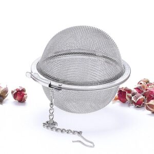 5 Size Stainless Steel Tea Infuser Sphere Locking Spice Tea